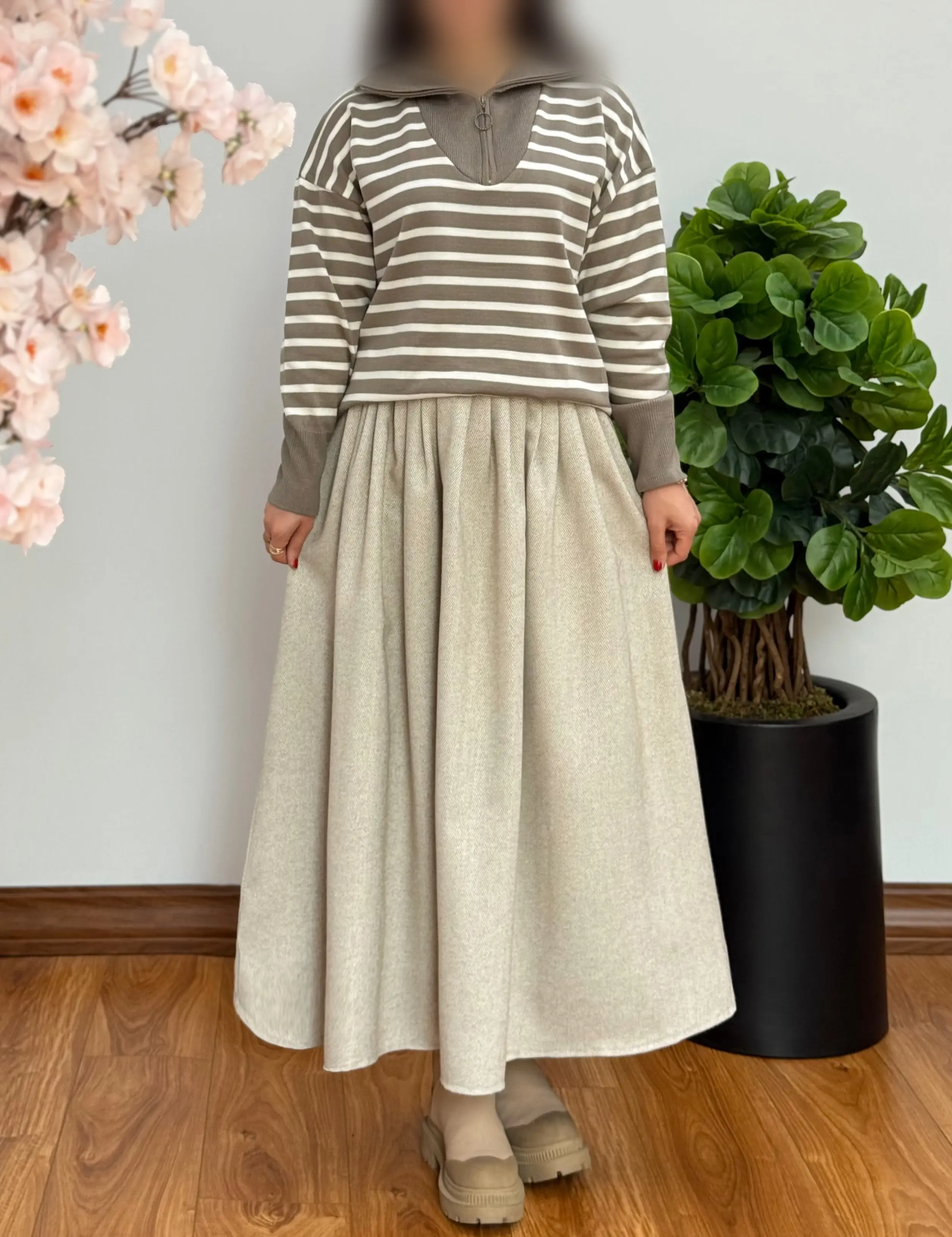 بافت نیم زیپ